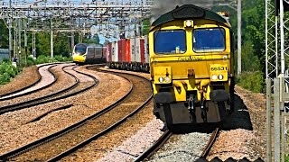 Locomotives amp Rail Freight UK [upl. by Janaye]