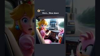 Mario and Princess Peach Lost Their Daughter 😢 PART2 mario sonic memes [upl. by Esnahc]