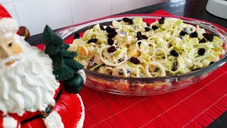 SALADA DE ALHO PORÓ l ESPECIAL DE NATAL l MÃOS GOURMET [upl. by Huntington]