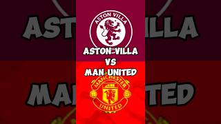 Aston Villa vs Man United football premierleague astonvilla manunited avfc manchesterunited [upl. by Anirrak]