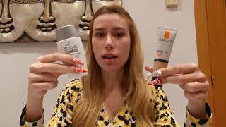 Heliocare 360 Pigment Solution Fluid VS Anthelios Mineral One [upl. by Nicolais]