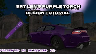 SRT LEN PURPLE TORCH TUTORIAL CAR PARKING MULTIPLAYER [upl. by Eiddam624]