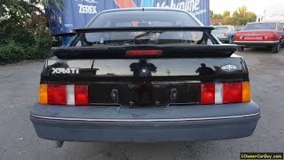 Barn Find Merkur Xr4Ti Cosworth Xr4I For Sale Interior Video Review [upl. by Pleione]