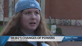 Young voters shocked at law limiting top NC officials power [upl. by Esertap]