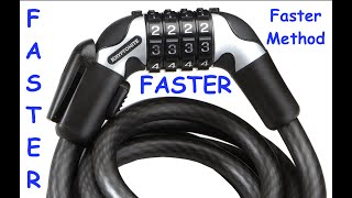 168 Kryptonite KryptoFlex 1218 bike lock decoded faster [upl. by Aruat]