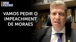 Marcel Van Hattem ‘Alexandre de Moraes tem sido um criminoso em série’  osf [upl. by Eillod938]