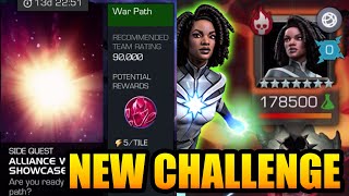 Alliance War Showcase  War Path Challenge Completion  Right Path  Marvel Contest of Champions [upl. by Attenwad940]