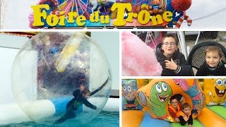 VLOG  Bulles géantes à la Foire du Trône de Paris  Sortie fun et manèges [upl. by Qooraf]