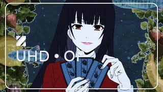 8K4K Creditless Kakegurui Season 1 Opening  Deal With The Devil • Tia NO CC [upl. by Atrahc]