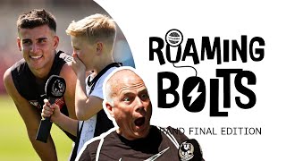 Roaming Bolts takes to Open Training in Grand Final week 🎙️ [upl. by Eirrej]