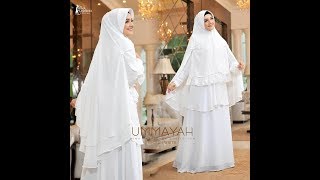 30 Model Baju Syari Lebaran dan Idul Fitri 2018 Untuk Inspirasi [upl. by Eiroc]