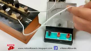 Physics Class XIXII Internal Resistance of Voltmeter Experiment  Karachi Board  Aga Khan Board [upl. by Eilahtan]