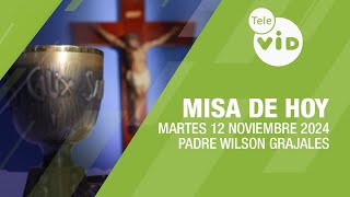 Misa de hoy ⛪ Martes 12 Noviembre de 2024 Padre Wilson Grajales TeleVID MisaDeHoy Misa [upl. by Goldfarb]