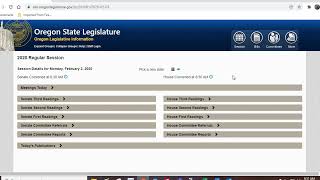 How To Use OLIS Oregon Legislative Information System Updated [upl. by Bernice]