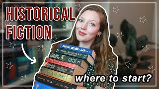 A BEGINNERS GUIDE TO HISTORICAL FICTION  book recommendations throughout history 💫📚 [upl. by Einnalem]