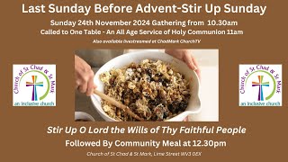 Stir up Sunday  Last Sunday before Advent [upl. by Mela]