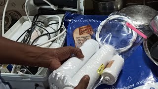 Water purifier Maintenance amp Servicing  One year service cost  Filter change video in HINDI [upl. by Cire]