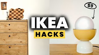 DIY IKEA Hacks  High End  Budget IKEA Flips [upl. by Dannica]