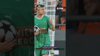 ISAK JANSSON SCORES İstanbul Başakşehir vs Rapid Vienna [upl. by Renae218]