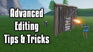 Advanced Editing Tips amp Tricks You Need To Learn  Fortnite Battle Royale [upl. by Ahsemal406]