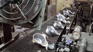 Unusual Aluminum Casting Pot Factory Mass Production Process [upl. by Englebert764]