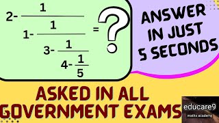 Continued fractions type4simplification tricks [upl. by Akinihs354]