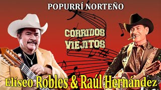 Raúl Hernández Y Eliseo Robles  Popurri Norteño 2024  Puros Corridos Viejitos  Mix Para Pistear [upl. by Nnairet135]