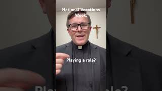 National Vocations Week Playing a role shorts vocations catholic vocation [upl. by Ayerf]