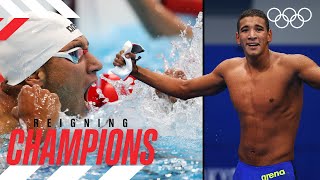 Ahmed Hafnaoui  Mens 400m freestyle  Reigning Champions [upl. by Wiedmann767]