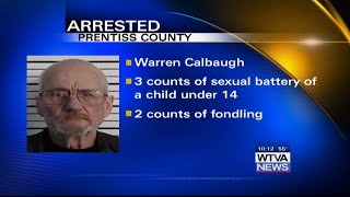 73yearold man in Prentiss County facing sexual battery fondling charges [upl. by Eiznekcm]