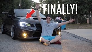 PAINTING 2015 SUBARU WRX HEADLIGHTS  INSTALL DIY [upl. by Vahe]