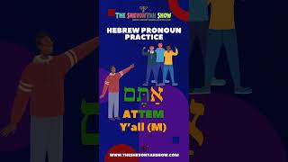 Mastering Hebrew Pronouns for Beginners shorts hebrew shortvideo [upl. by Tiram255]