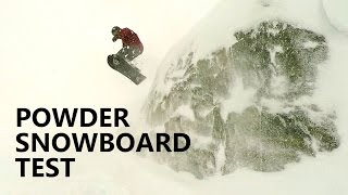 Burton VS Lib Tech Powder Snowboard Test [upl. by Berkow]