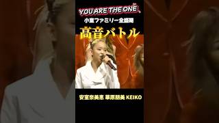 【90年代邦楽】小室ファミリー全盛期の高音バトル！安室奈美恵→華原朋美→ KEIKO 安室奈美恵 華原朋美 keiko 小室哲哉 shorts [upl. by Aicad267]