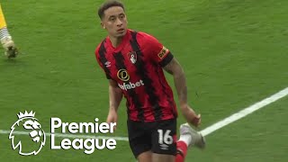 Marcus Tavernier nets Bournemouth opener v Wolves  Premier League  NBC Sports [upl. by Wes599]