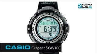 Reloj Casio Outgear SGW100  wwwCompraFacilmx [upl. by Ettezyl76]