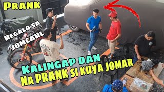 PRANK 😃 kalingap dan na prank si kuya jomar vlog 😆 [upl. by Adnilam]