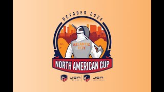 A3  Div 2 Mens Saber T4 Andres v Roe  October NAC Atlantic City NJ 2024 [upl. by Ahtikal]