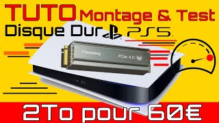 Disque Dur Magique PS5 Ajouter 2To pour 60€  FANXIANG S660montagetestdissipateur thermique [upl. by Ecertal]