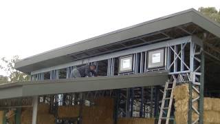 Clerestory Windows Going In [upl. by Ylil]