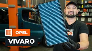 Innenraumfilter bei OPEL VIVARO A Kombi wechseln AUTODOC TUTORIAL [upl. by Connie]