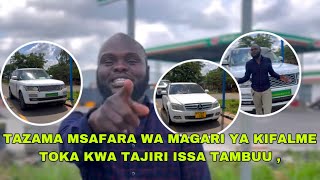 TABORA MOJA TOKA KWA TAJIRI ISSA  AKIWA NA MSAFARA WA MAGARI YAKE YA KIFALME tranding video [upl. by Akimal]