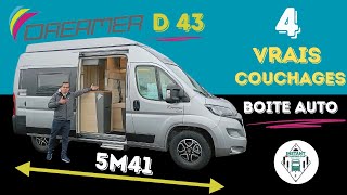 NOUVEAUTÉ 2024  Présentation DREAMER D43 avec salle deau sans rideau  Instant CampingCar [upl. by Kalb]