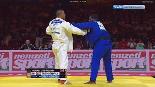 Guram Tushishvili vs Garica Mendoza 2017 WC [upl. by Enilarac60]