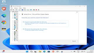 How To Update Microsoft Basic Display Adapter in Windows [upl. by Orit]