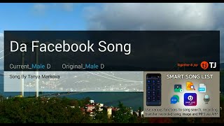 Da Facebook Song  Tanya Markova  Karaoke  HD [upl. by Dekow327]