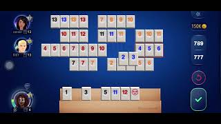 【Rummikub】拉密 魔力橋 數字牌 磚塊牌｜20230213｜以色列麻將｜Board Game桌遊｜實戰 技巧 玩法｜陪我一齊玩☺️｜舒壓遊戲 [upl. by Lyj748]