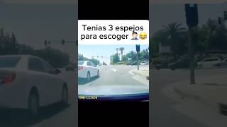 ¡ACCIDENTE CAPTADO EN DASHCAMautomobileshortsdivertidodashcamsubscribelikefunnyvlog [upl. by Bonnes]