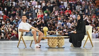 Cristiano Ronaldo 🇵🇹🐐 visits Expo 2020 Dubai inspirational [upl. by Salbu]