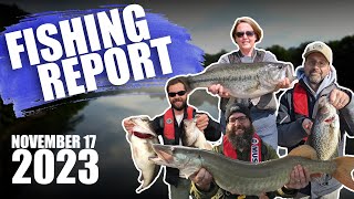 Fishing Report  November 17 2023 [upl. by Sivrep807]